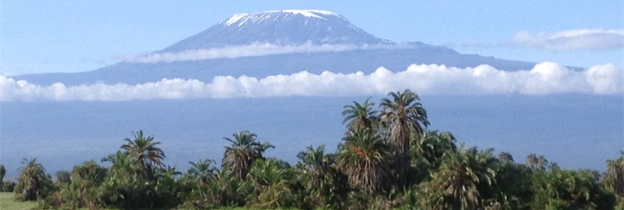 Mt. Kilimanjaro from Amboseli National Park