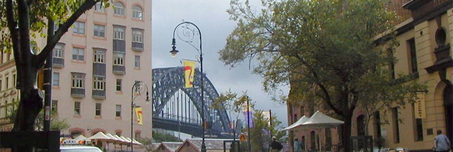 The Rocks and Sydney Harbour Bridge