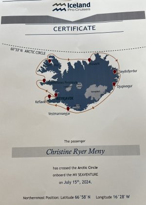 ARCTIC CERTIFICATE300