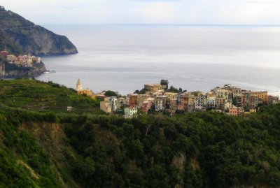 View from Corniglia of Manrola400