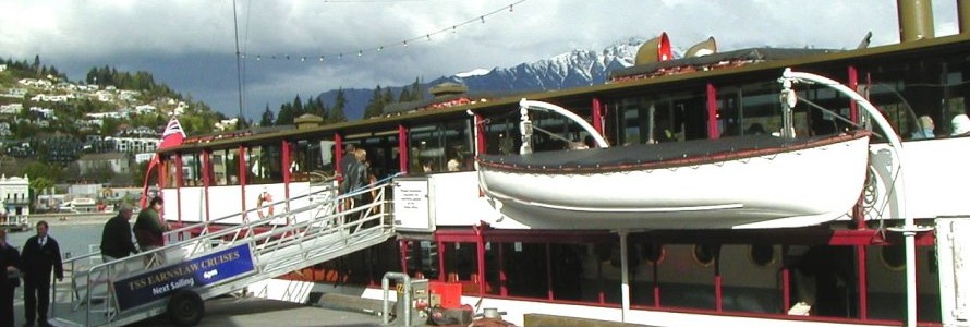 TSS Earnslaw, Queenstown.  A cruise is a fantastic way to spend a day or evening.